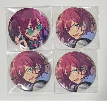 캐릭터 캔뱃지 4개 세트