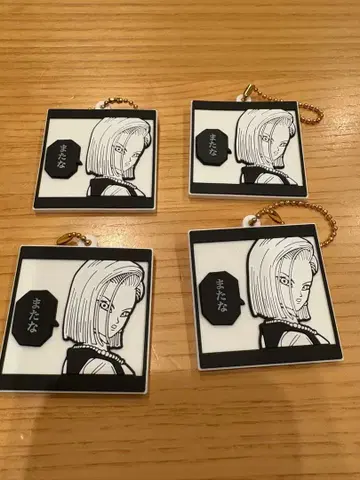 드래곤볼 40주년 고무 마스코트 비스킷 18호