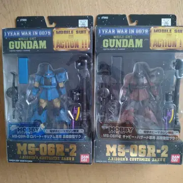 건담 MOBILESUIT IN ACTION 기동동형 자크 2체 세트