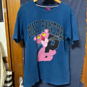 핑크 팬서 T셔츠 네이비 블루
