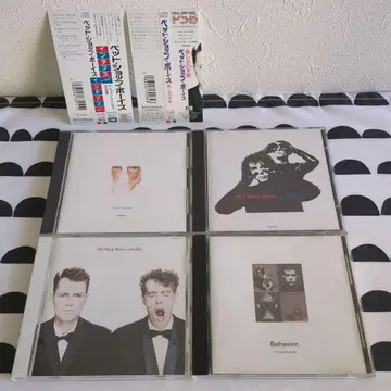 펫샵 보이즈 pet shop boys 4장 세트 [ 중고 ]