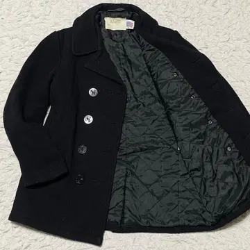 [ USA ] SCHOOT P 코트 남성용 울 블랙 740N