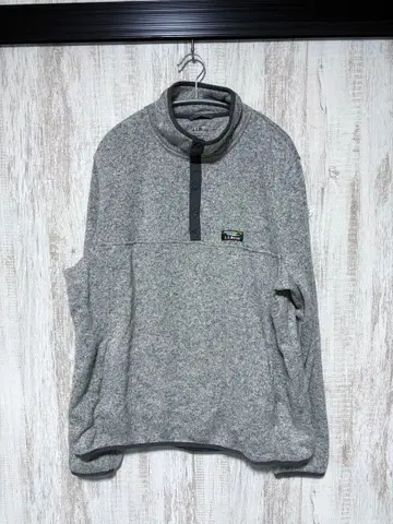 llbean 엘엘빈 플리스 풀오버 XL 그레이 구제 의류