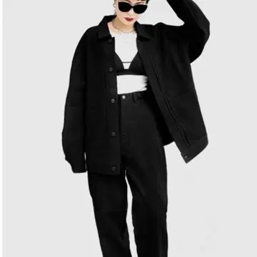 오버 사이즈 데님 자켓