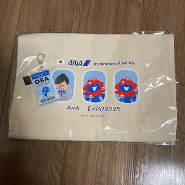 미야쿠미야쿠 ANA 토트백 & 아크릴 키링 세트