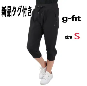 택 포함 새상품 g-fit 블랙 조거 팬츠 S