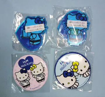 I&H 한신 조제약국 헬로키티 아크릴 스탠드 & 캔뱃지 약사