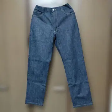 [ 미사용 새상품 택 포함 ] 다크 블루 스트레이트 데님