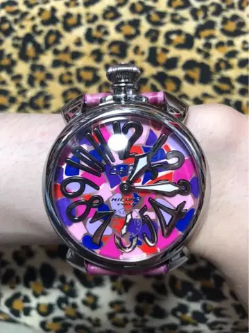 가가 밀라노 시계 가죽 벨트