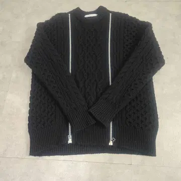 [ JOHN LAWRENCE SULLIVAN ] 22AW 더블 지퍼 니트