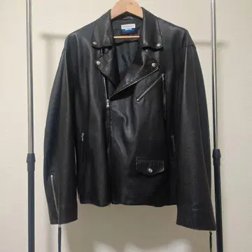 [ MAISON SPECIAL ] 램 가죽 더블 라이더 자켓