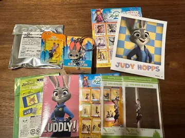 새상품 주토피아2 주디 영화 굿즈 세트