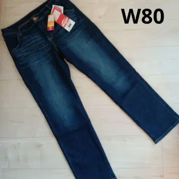 안감 샤기 스트레이트 데님 팬츠 허리 80 시마무라 파이버 히트