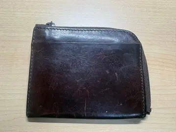 오오하시카반 중고 멀티 케이스 미니 L 지퍼 (초코)