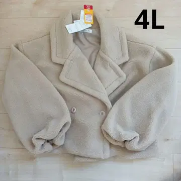 여성용 숏 기장 피코트 빅 사이즈 4L 시마무라 Lax Dan Tia