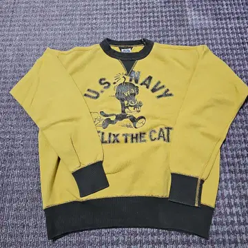 토이즈 맥코이 필릭스 U.S.NAVY 밀리터리 맨투맨 L