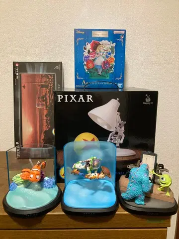 PIXAR Happy 복권 앨리스 제일복권 피규어 등 6점 토이스토리