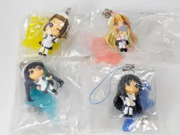 제일복권 큥캐러월드 SP 케이온! 스트랩 4종 세트