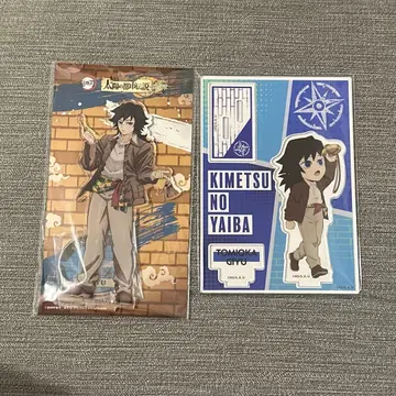 귀멸의 칼날 선샤인 시티 전망대 아크릴 스탠드 토미오카 기유