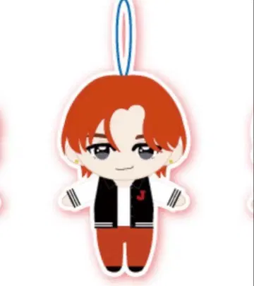 익명 배송 JO1 GIGO 한정판 봉제 인형 마스코트 카와시리 렌