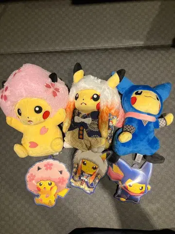 포켓몬 센터 도쿄 DX 봉제 인형 피카츄 세트