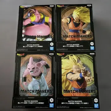 드래곤볼 MATCH MAKERS 피규어 4개 세트