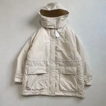 [ 새상품 택 포함 ] UNIQLO 하이브리드 다운 코트 내추럴 3XL