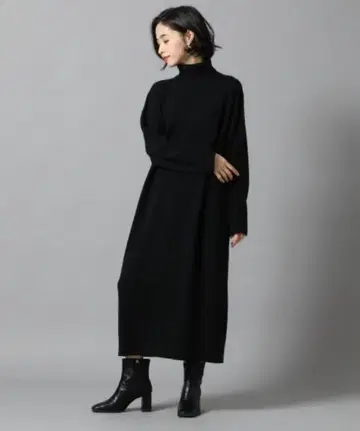 로리즈팜 터틀 원피스 터틀넥