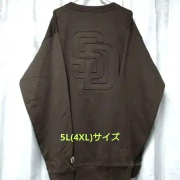 MLB 파드레스 엠보싱 가공 트레이닝복 빅 5L 사이즈