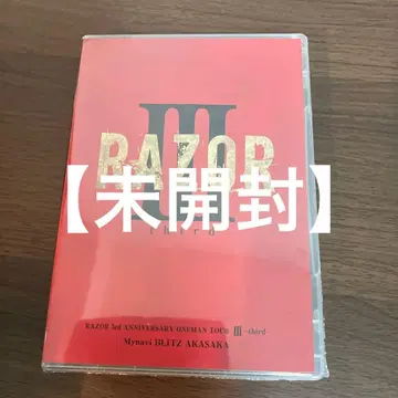 [미개봉품] RAZOR 3rd ANNIVERSARY ONEMAN TOUR