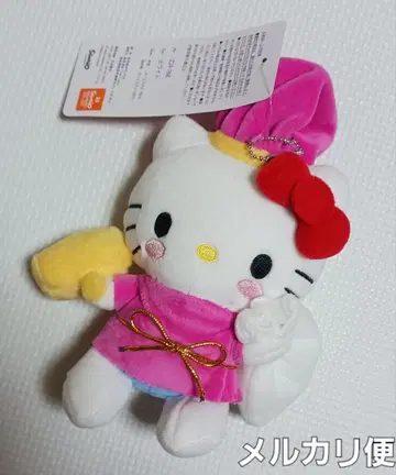 아베일 헬로키티 행운의 물건 칠복신 마스코트 봉제 인형