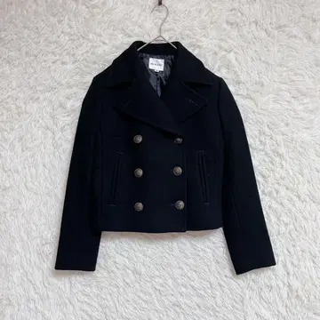 [ MK KLEIN+ ] 숏 기장 피코트 (38) 울 90% 더블 버튼