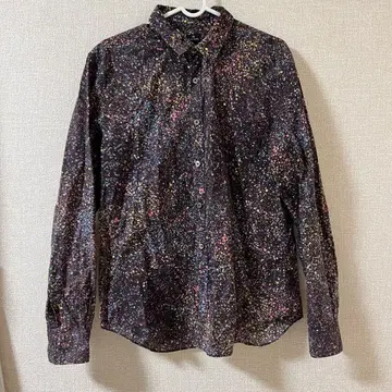 Paul Smith 폴스미스 컬러풀 스플래터 긴팔 셔츠 남성용