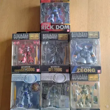 건담 MOBILESUIT IN ACTION 지온군 7체 세트