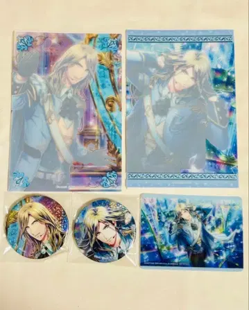 [ 익명 배송 ] 우타프리 카뮤 샤니라이 클리어 카드 캔뱃지 POS