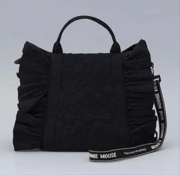 코엔 디즈니 퀼트 프릴 토트백