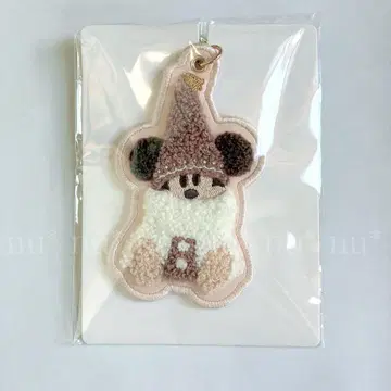 리루린린 키체인 브라운 디즈니 크리스마스 2025