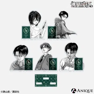 진격의 거인 아니크 리바이 벌스데이 아크릴 스탠드