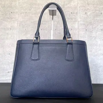 미사용급 HAMANO 하마노 가죽공예 포토프 네이비 가죽 A4 핸드백