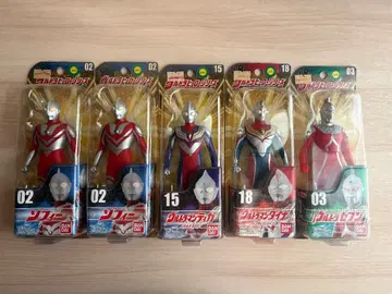 울트라맨 조피 티가 다이나 세븐 히어로 시리즈 피규어