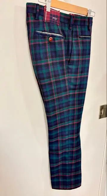 PT01 라나울 타탄 체크 42 가을/겨울