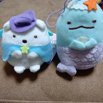 스미코구라시 시로쿠마 토카게 봉제 인형 캐릭터 세트