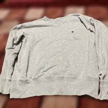Champion 그레이 XO 사이즈 맨투맨