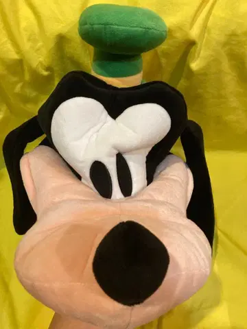 디즈니랜드 구피 팬캡 모자 봉제 인형 캡