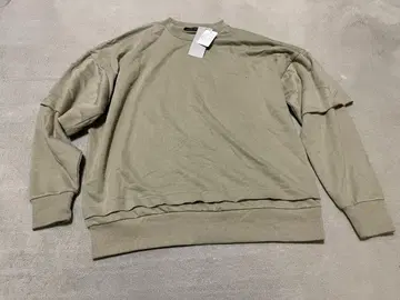 새상품 nano universe 맨투맨 샌드베이지 트레이닝복 S