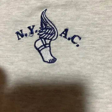 N.Y.A.C. 그레이 피케 셔츠 L 사이즈