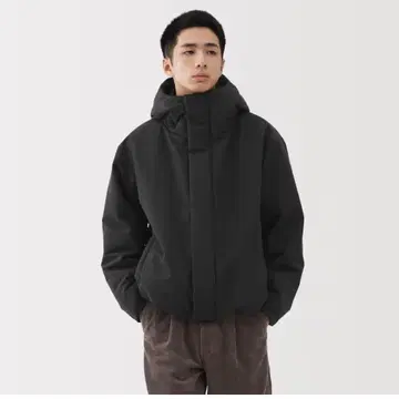 새상품 L 사이즈 신사 방풍 발수 솜 후드 자켓 2025