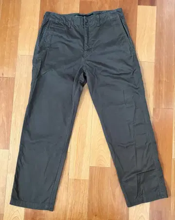 백 채널 BACK CHANNEL 팬츠 M 카키