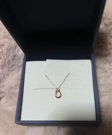 미사용 새상품 반돔 아오야마 다이아몬드 목걸이