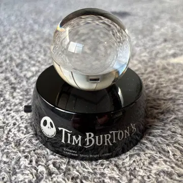 팀 버튼의 크리스마스 악몽 잭 유리 구슬 장식